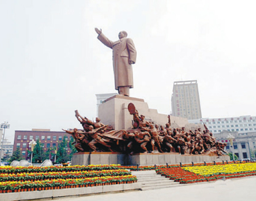 中山広場,大連観光スポット,大連見所案内 ふれあい中国