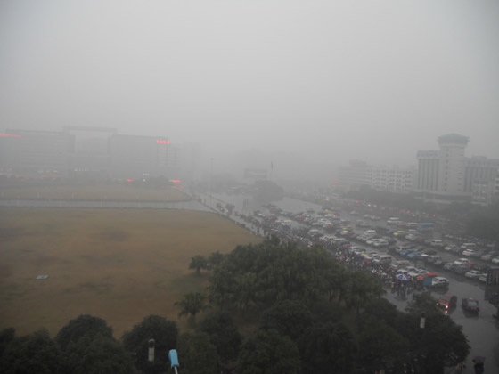 桂林の春は雨が多いです