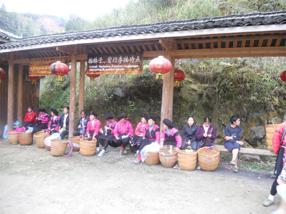 これは金坑棚田の入口から入って