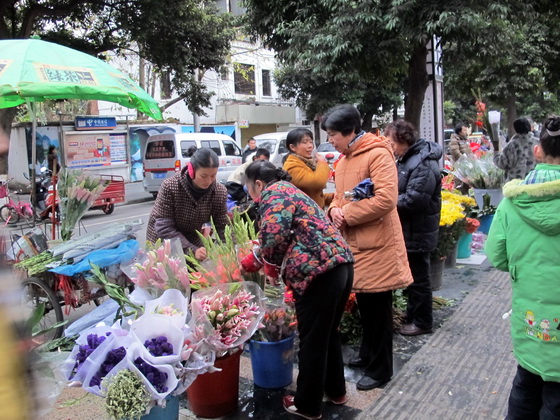 花鳥市場.桂林観光