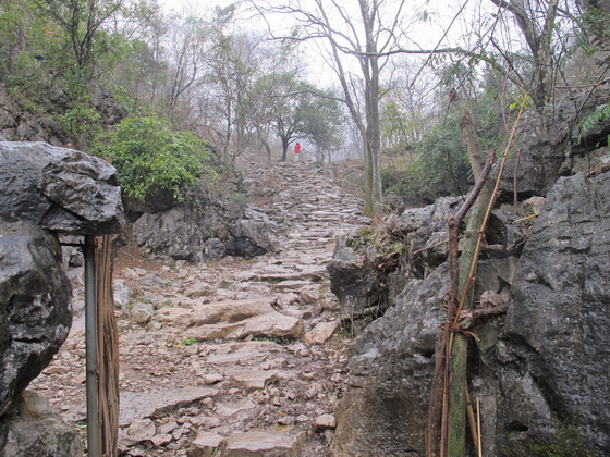 村の近くに立派なお墓があります