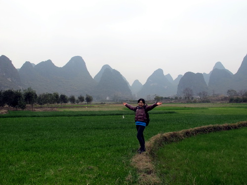 桂林旅行.肥やしのための大根