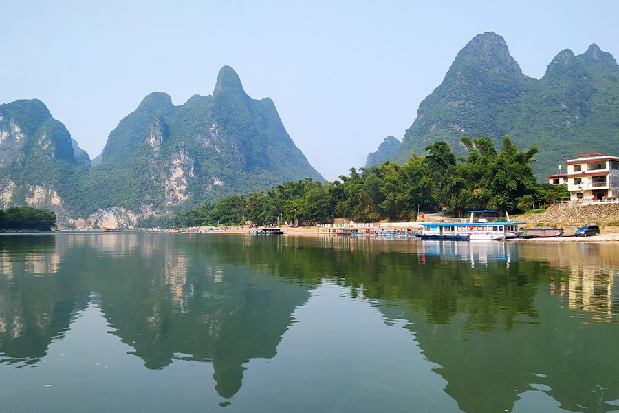 漓江下り＋興坪古鎮観光