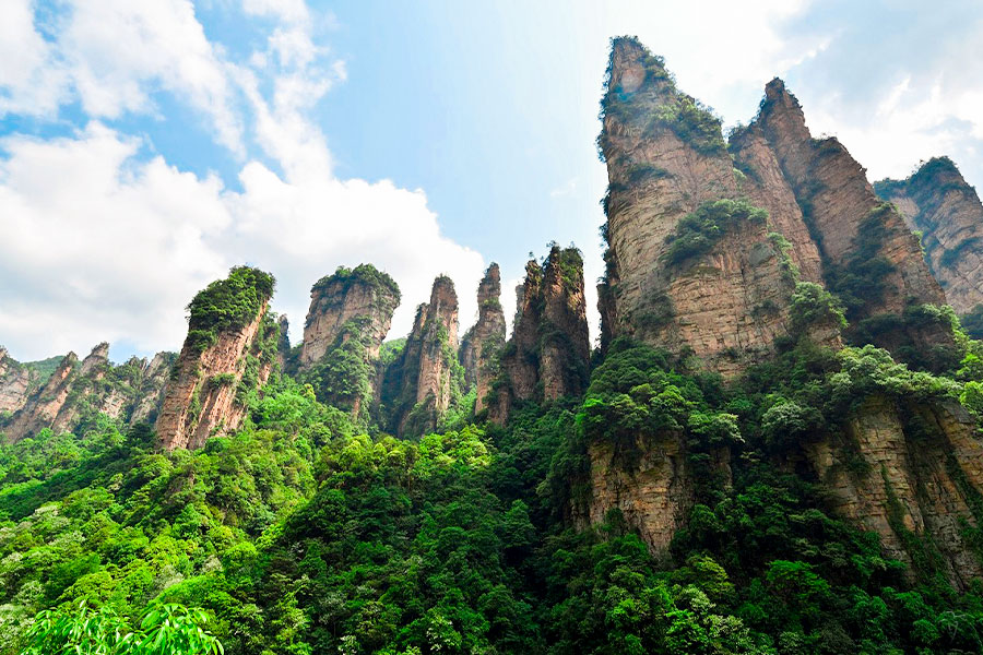 仙境の絶景広がる武陵源(張家界)(中国) – VOYAGE -世界見聞録-