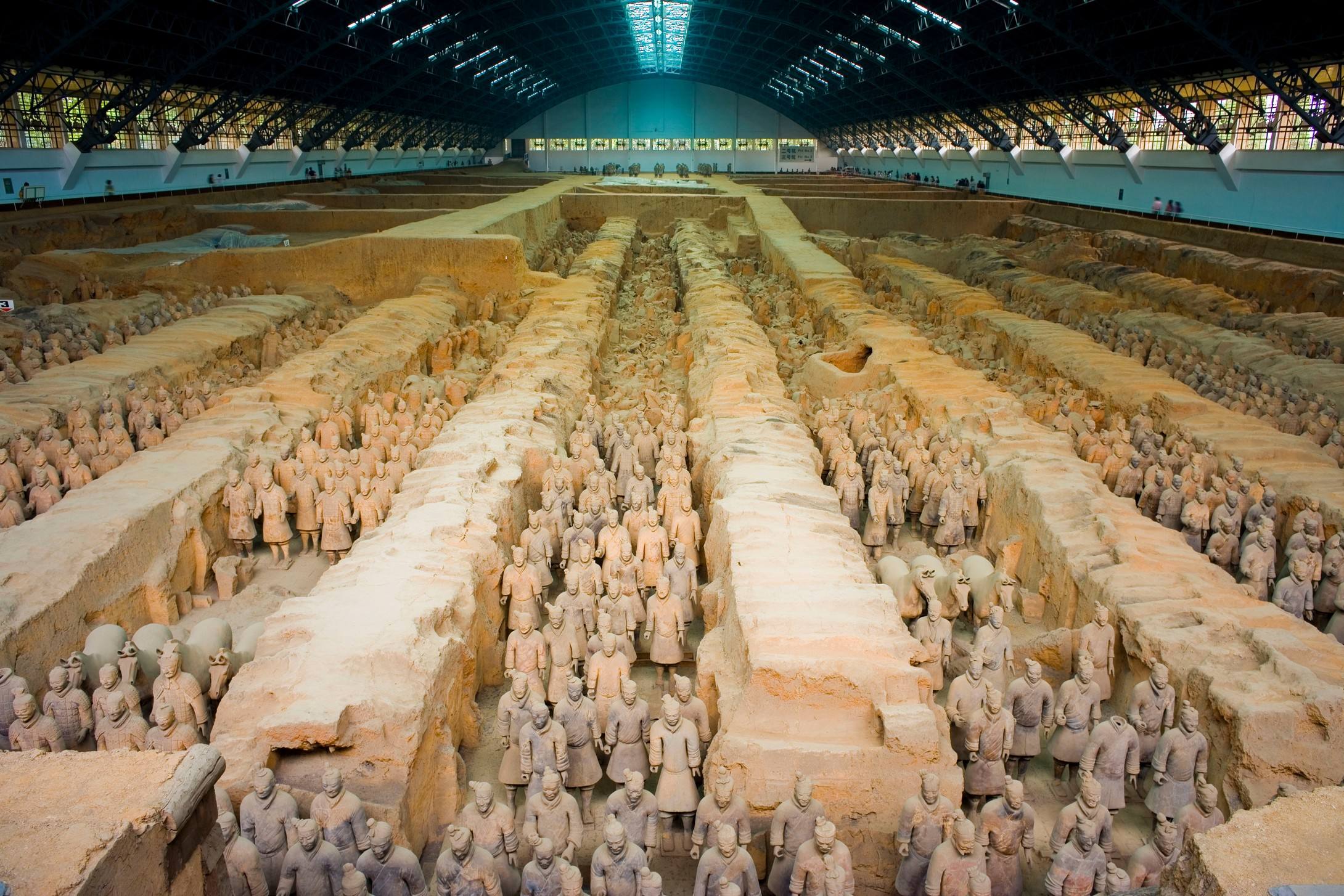 兵馬俑+秦始皇帝陵+美術陶芸工場+半坂遺跡(混乗)