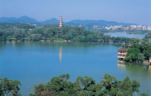潁州西湖の眺め